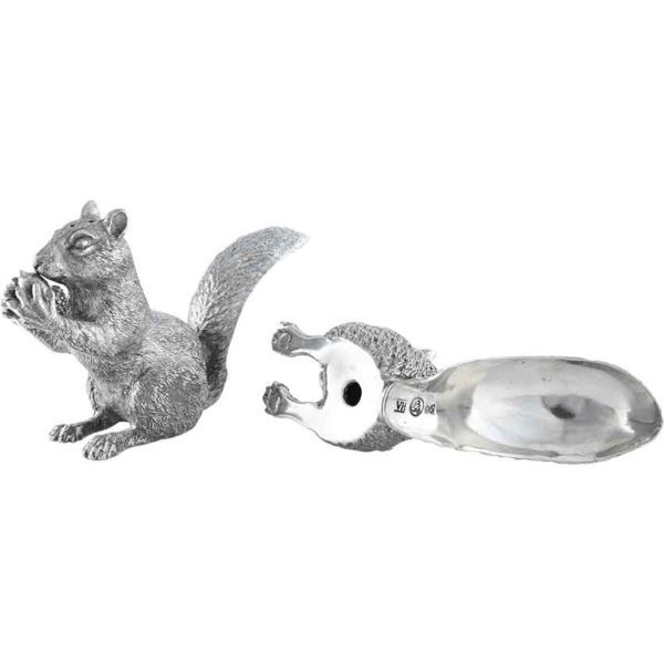 Pewter Squirrel Salt and Pepper Shakers