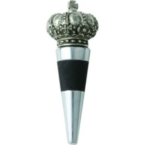 Pewter Crown Bottle Stopper