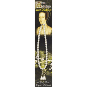 Anne Boleyn Faux Pearl Choker Necklace