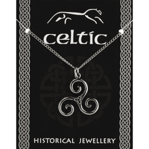 Ancient Celtic Triskele Necklace