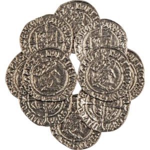 Henry VII Halfgroat Replica Coins