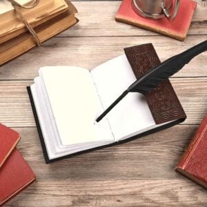 Black Pirate Quill Pen