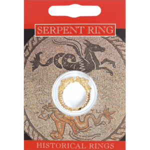 Gold Plated Serpent Ring