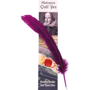 William Shakespeare Quill Pen