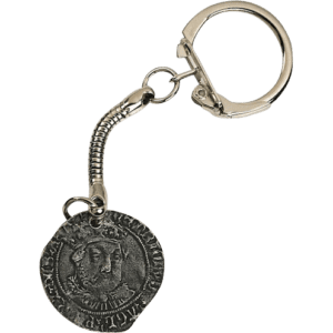 Tudor Coin Key Ring