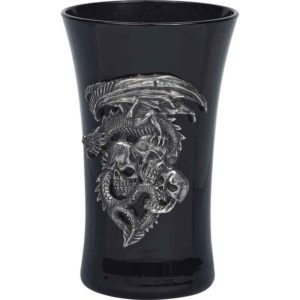 Dragon and Skulls Shot Glass