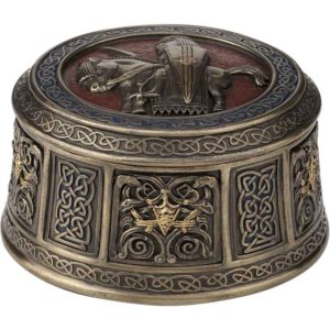 Lewis Chessmen Knight Trinket Box