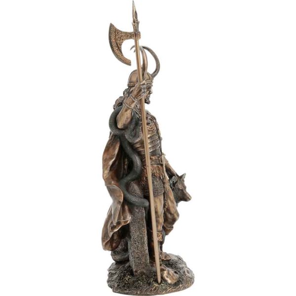 Loki and Fenrir Statue