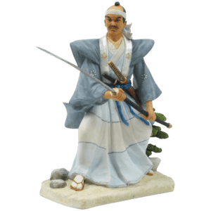 Japanese Samurai Wielding Nagamaki