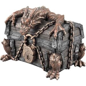 Dragon Breaking out of Chained Chest