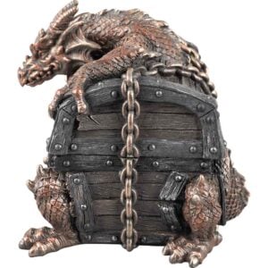 Dragon Breaking out of Chained Chest