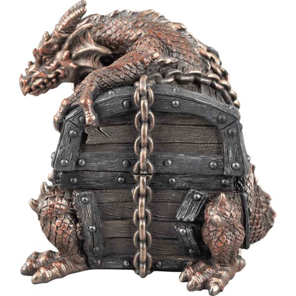Dragon Breaking out of Chained Chest