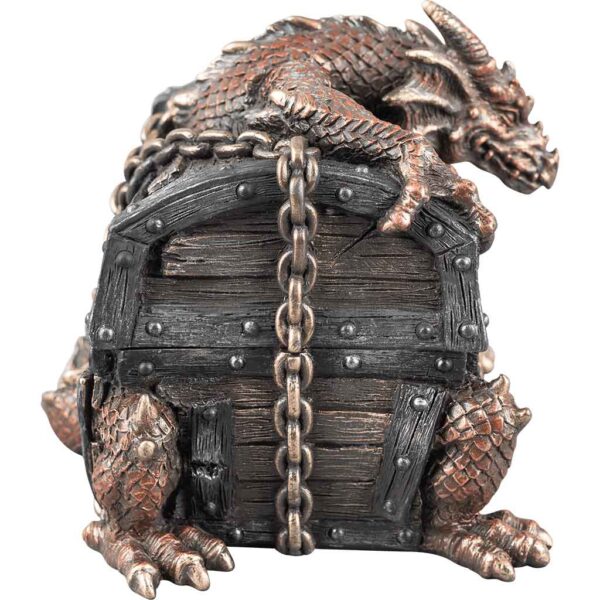 Dragon Breaking out of Chained Chest