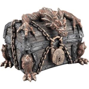 Dragon Breaking out of Chained Chest