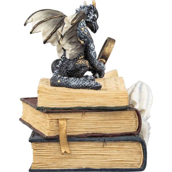 Miniature Scholars Dragon Book Trinket Box