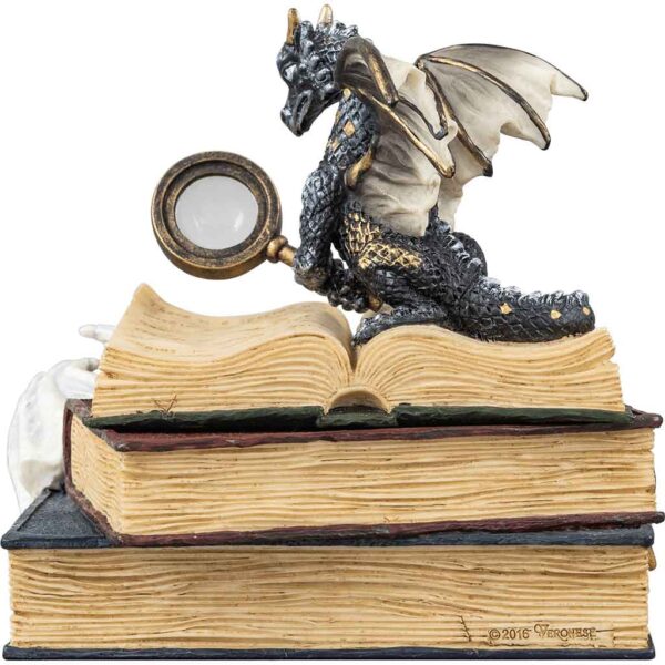 Miniature Scholars Dragon Book Trinket Box