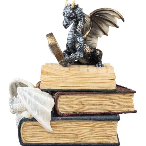 Miniature Scholars Dragon Book Trinket Box