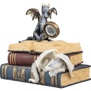 Miniature Scholars Dragon Book Trinket Box