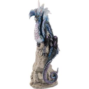 Sapphire Sentinel Dragon Statue