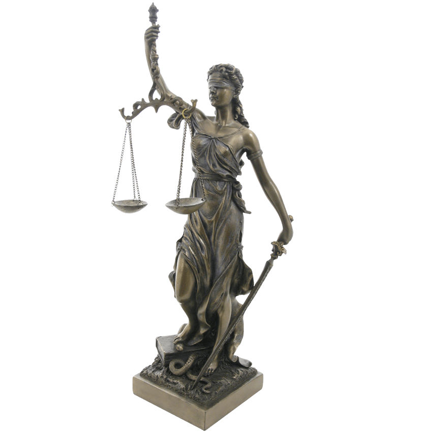Lady Justice Statue - WU-1859 - Medieval Collectibles