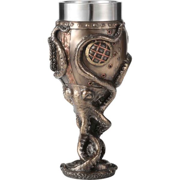 Steampunk Octopus Goblet