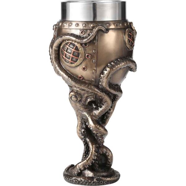 Steampunk Octopus Goblet