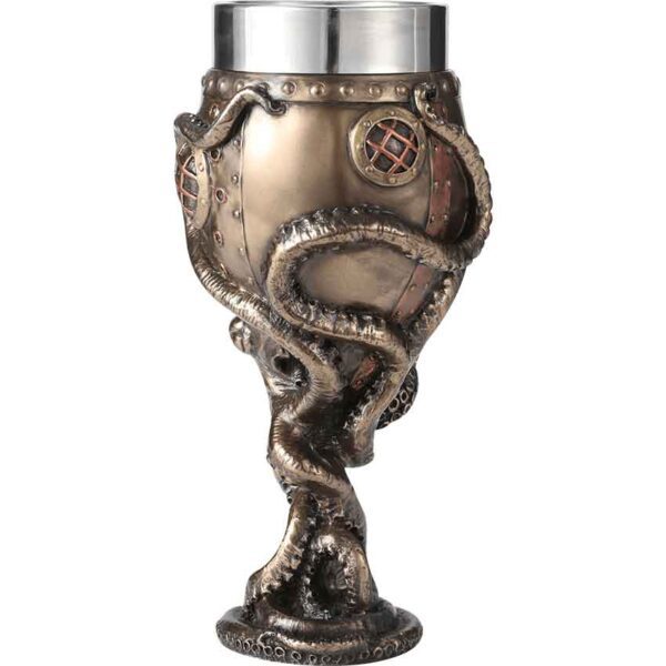 Steampunk Octopus Goblet