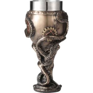 Steampunk Octopus Goblet