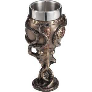 Steampunk Octopus Goblet