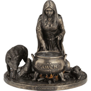 Bronze Ceridwen Statue