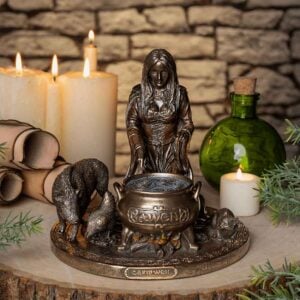 Bronze Ceridwen Statue