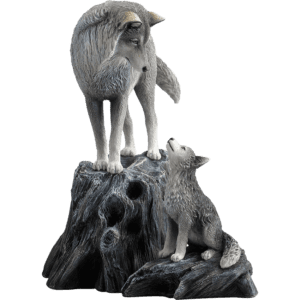 Guidance Wolf Statue