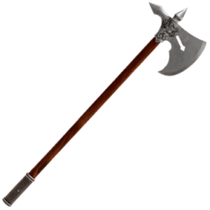 15th Century French Pewter Battle Axe