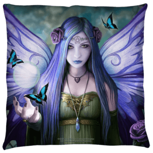 Large Anne Stokes Mystic Aura Pillow