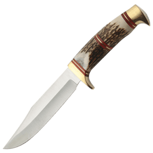 Steel Wolf Stag Horn Knife