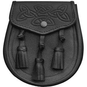 Celtic Knot Tri Tassel Sporran