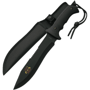 Black Dead Walker Hunter Knife