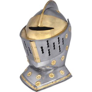 Golden Knight Helmet