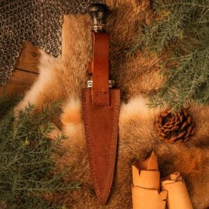 Layered-Steel Naval Dirk