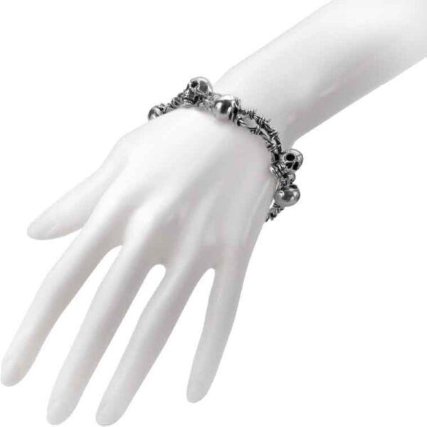 No Mans Land Skull Bracelet