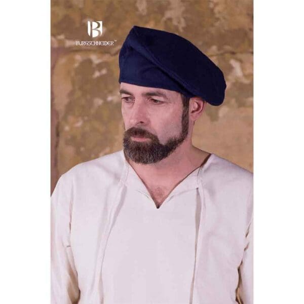 Medieval Wool Beret
