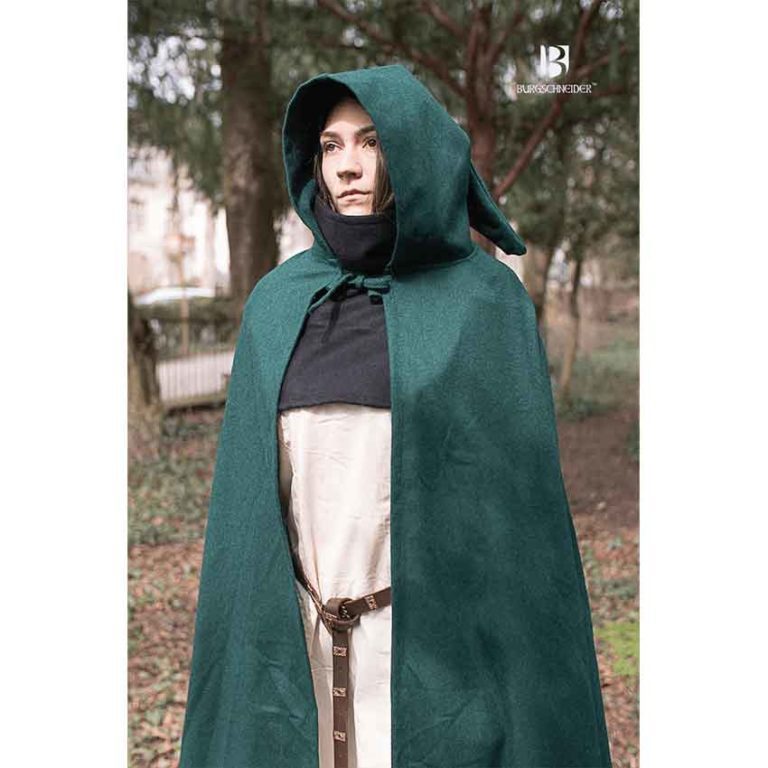 Hibernus Medieval Hooded Cloak - BG-1054 - Medieval Collectibles