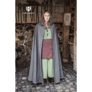 Hibernus Medieval Hooded Cloak