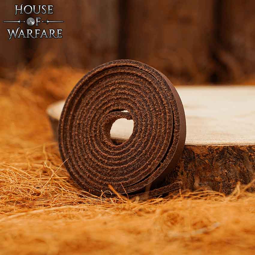 Brown Leather Lace - 45-50 Inches - HW-700974 - Medieval Collectibles