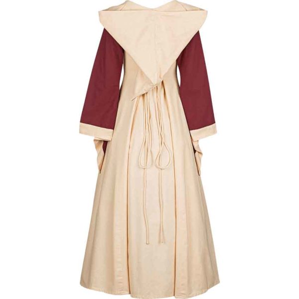 Hooded Medieval Maiden Dress