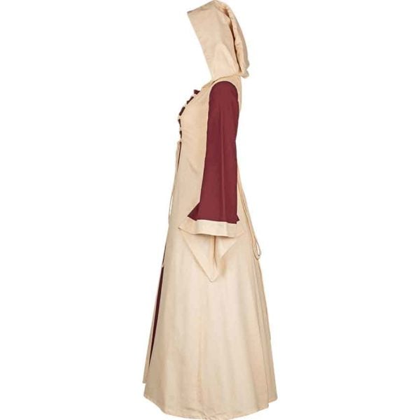 Hooded Medieval Maiden Dress
