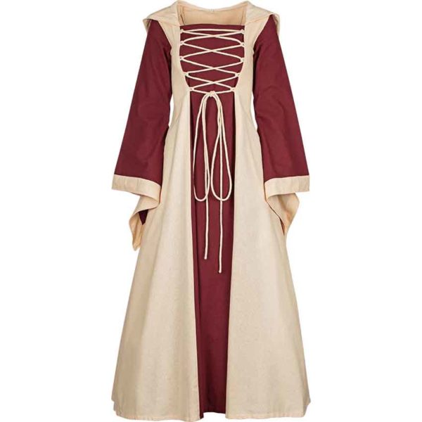 Hooded Medieval Maiden Dress
