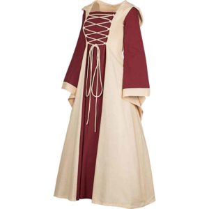 Hooded Medieval Maiden Dress