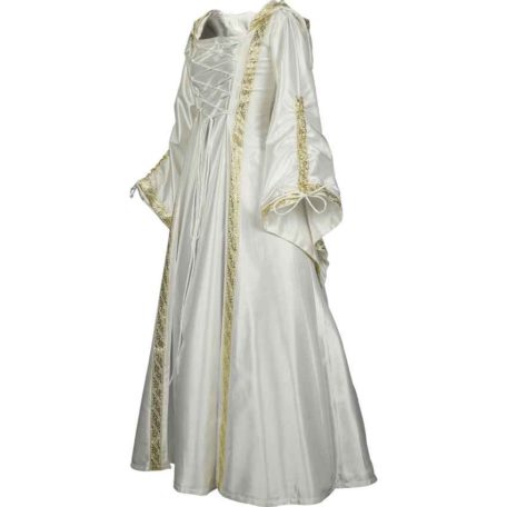 Hooded Medieval Wedding Dress - MCI-628-H - Medieval Collectibles