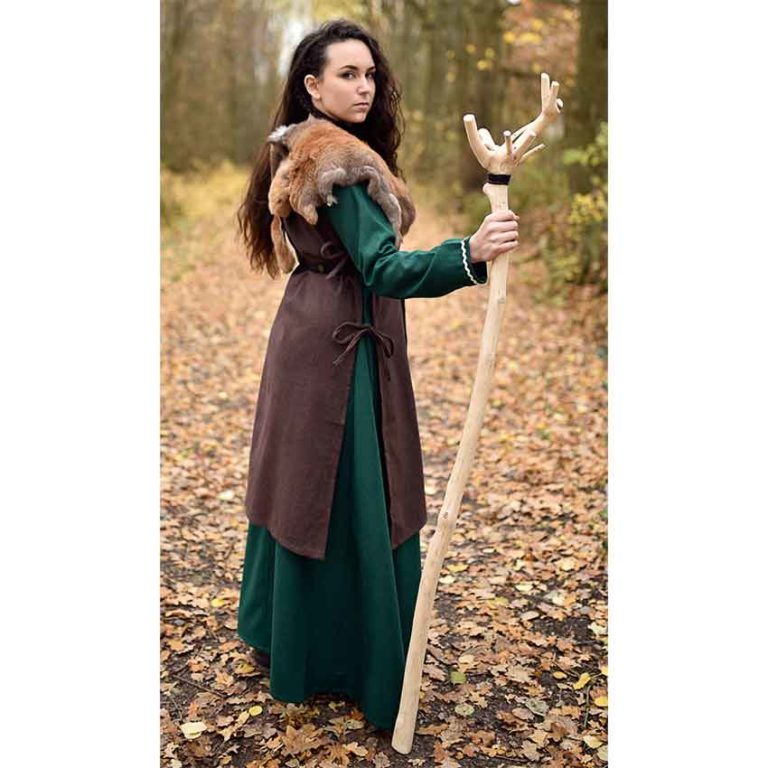 Ormhild Canvas Viking Apron Dress